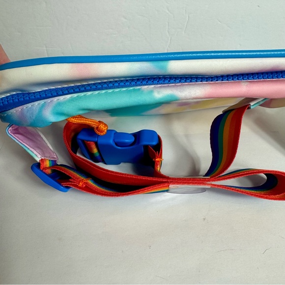 NWT. Disney Pride Collection crossbody hip fanny pack featuring a rainbow strap. - Picture 5 of 11